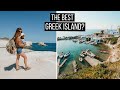 Milos, Greece! AMAZING BEACHES! Incredible Food, Cliff Jumping, Fishing Villages + Colorful Sunsets!
