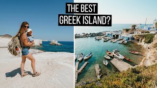 Milos, Greece | AMAZING BEACHES! Incredible Food, Cliff Jumping, Fishing Villages + Colorful Sunsets