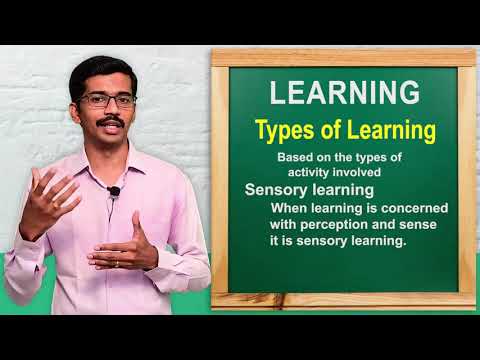 Learning Methods And Types I BSc 1st Year Psychology