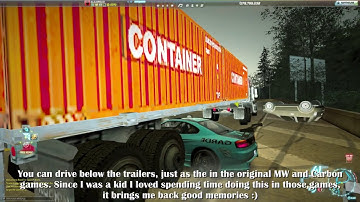 NFS World -  My traffic mod, big semi trucks are BACK!!!