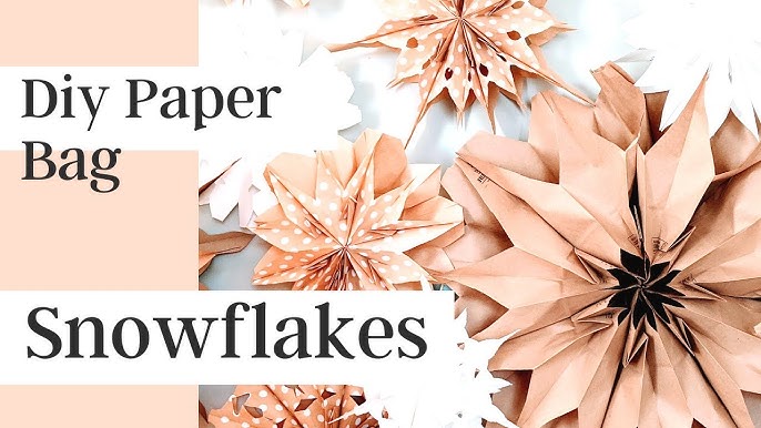 3D Paper Snowflakes - Cricut Design Space Tutorial 