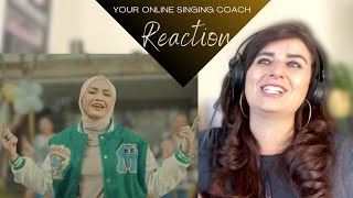 Salma Salsabil - SMOOOOTH 😎 - Bunga Hati - Vocal Coach Reaction \u0026 Analysis