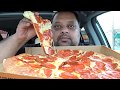 Eating Pizza  ExtraMostBestest Stuffed Crust - YouTube