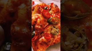 Trying Domino’s New Red Hot Pizza | dominos foodshorts