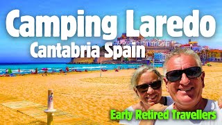 Camping Laredo Cantabria Northern Spain #camping #caravan #acsi