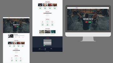 Part 3 | Build a Professional Fitness Trainer Website – Website Using HTML, CSS & JavaScript