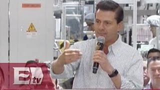 Peña Nieto anuncia creación de 2 millones de empleos en lo que va de su gestión