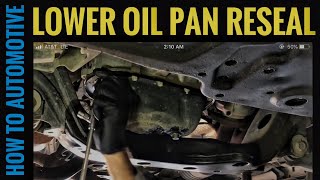 Brian eslick from how to automotive http://www.howtoautomotive.com
takes you step-by-step through the process of resealing lower oil pan
on a 2010-2018 two wheel drive toyota 4runner. is ...