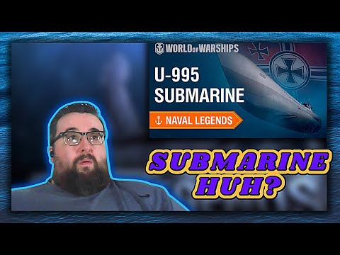 Reaction of Naval Legends. Submarine U-995. Trailer | World of Warships