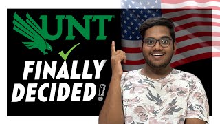 I have decided to do Masters in the University of North Texas ! | తెలుగు
