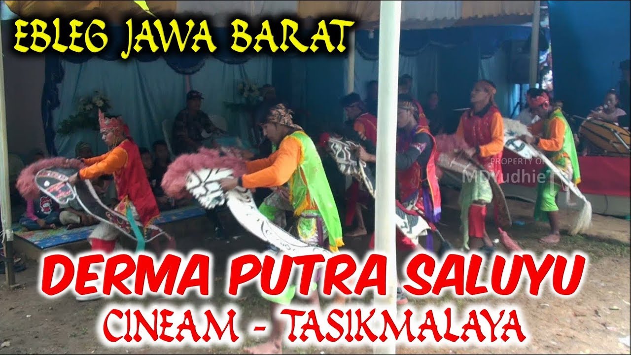 Ebleg Jawa Barat, Kuda Lumping Derma Putra Saluyu di Garunggang April