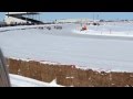 Snowmobile crash  the cptc races