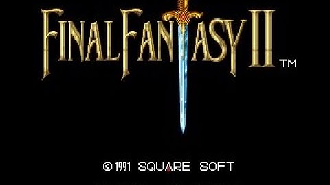 Final Fantasy II (SNES) - Intro