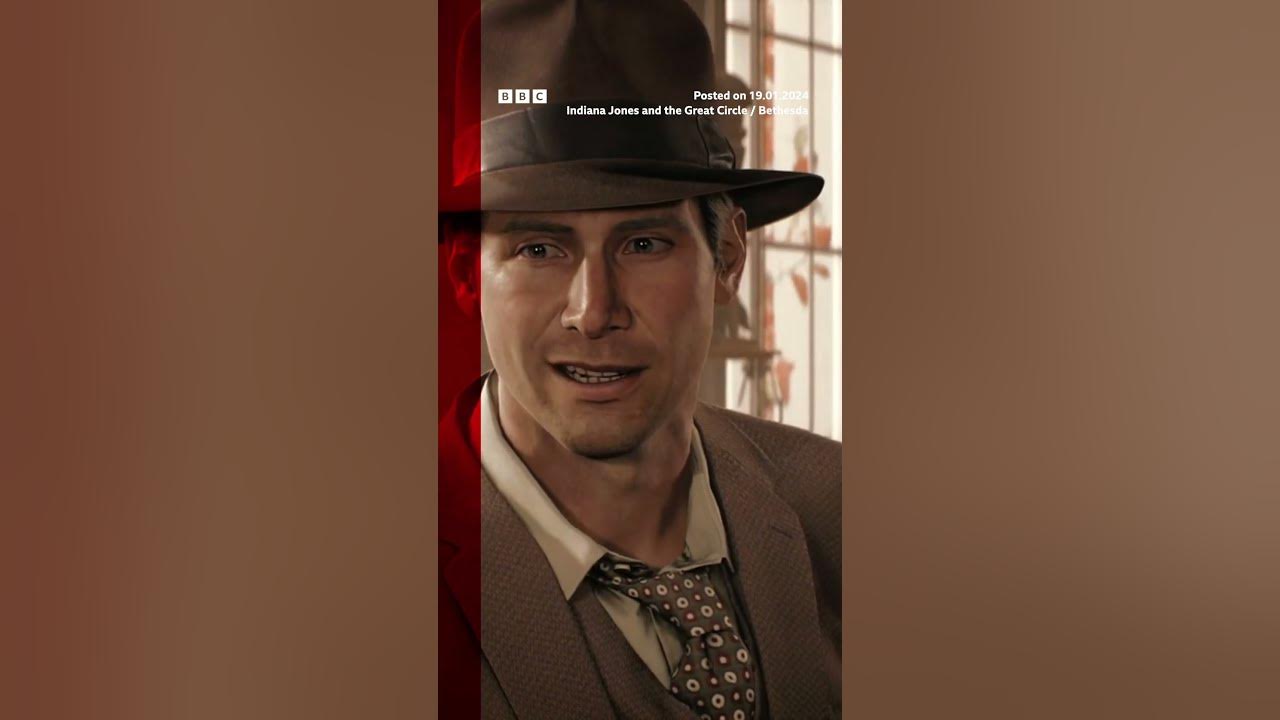 You’ll be amazed to hear who’s voicing Indy in the new Indiana Jones game. #Shorts #Gaming #BBCNews