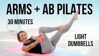 Pilates Arms + Abs with Weights