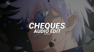 cheques (slowed   reverb) - shubh [edit audio]