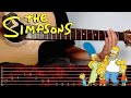 Los Simpsons Guitarra Tutorial | The Simpsons Guitar Tutorial | TABS