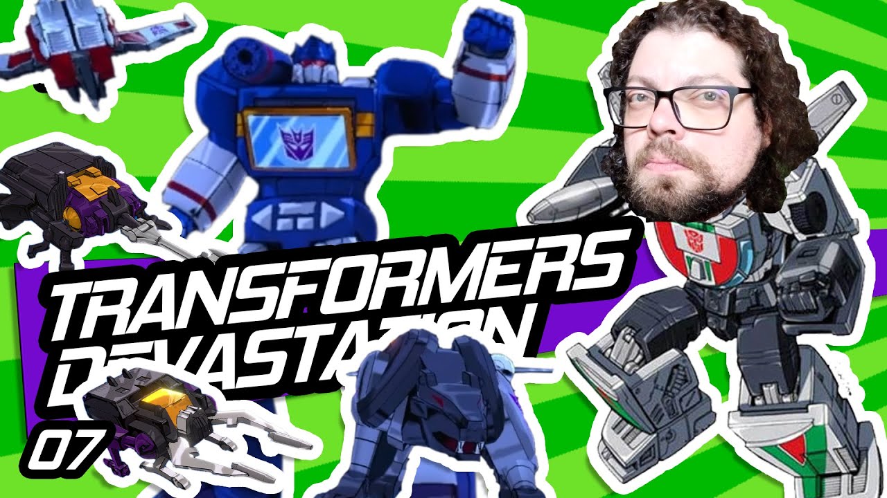 Transformers Devastation Ep07 Wheeljack vs Soundwave & The