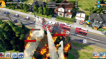 EMERGENCY HQ - Campfire starts forest fire! | Level 200 / GOLD