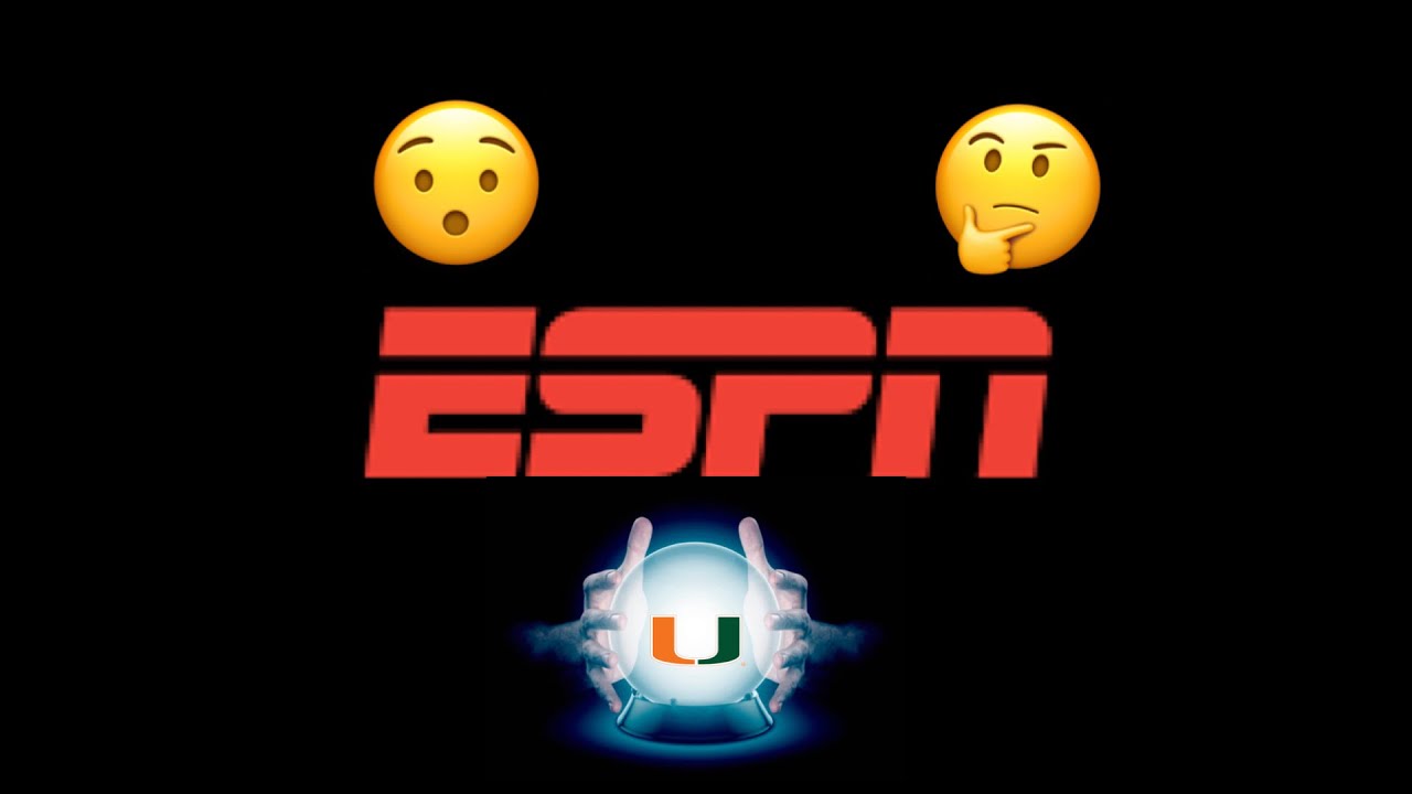 Miami Hurricanes Football ESPN PUT SOME RESPECT ON THE U 2021 Season miami-hurricanes-football-espn-put-some-respect-on-the-u-2021-season