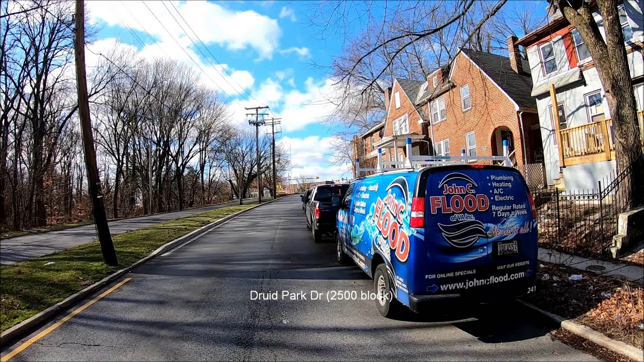 Baltimore (area) Bicycling Medfield (City) to Halethorpe MARC Station