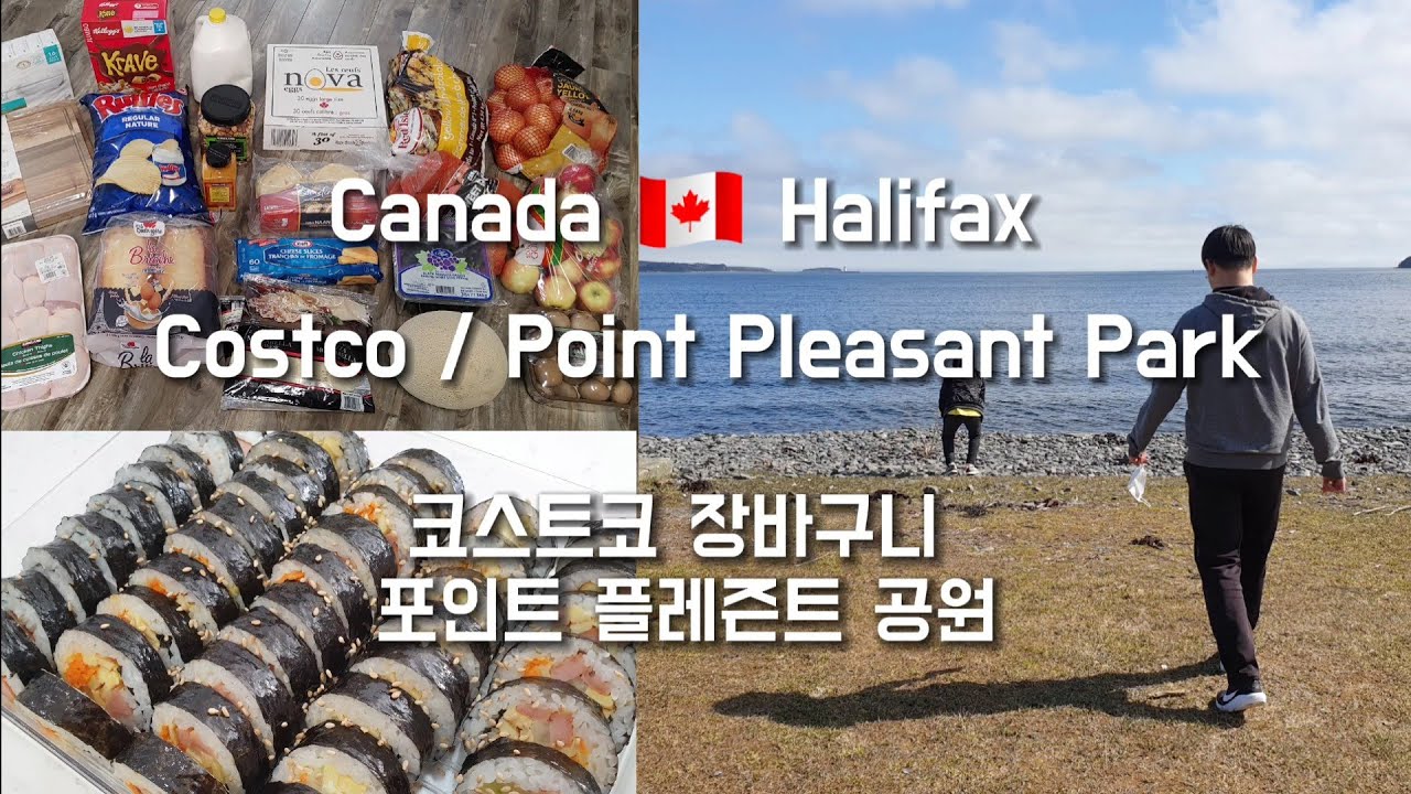 코스트코 장바구니 / 캐나다 할리팩스 포인트 플레즌트 공원 Canada Halifax Costco Point Pleasant Park YouTube