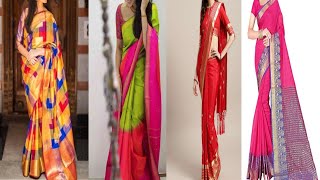 *Karva Chauth special soft Silk designer saree collection - designer saree* screenshot 4