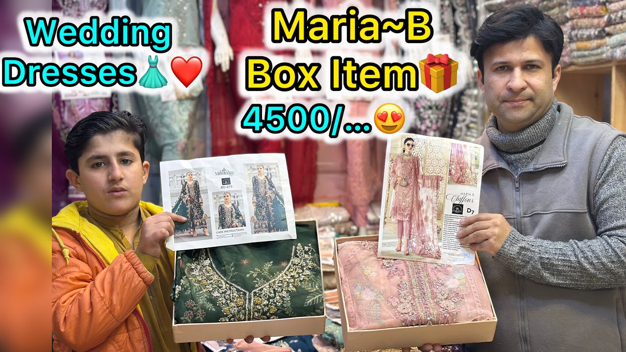 *WEDDING👑SALE*❤️24 Hours 😍Gift Sale🎁Maria~B👌Luxury 💯Bridal Dress 👗Walima😇Baarat💕1Day offer🎉Hurry up