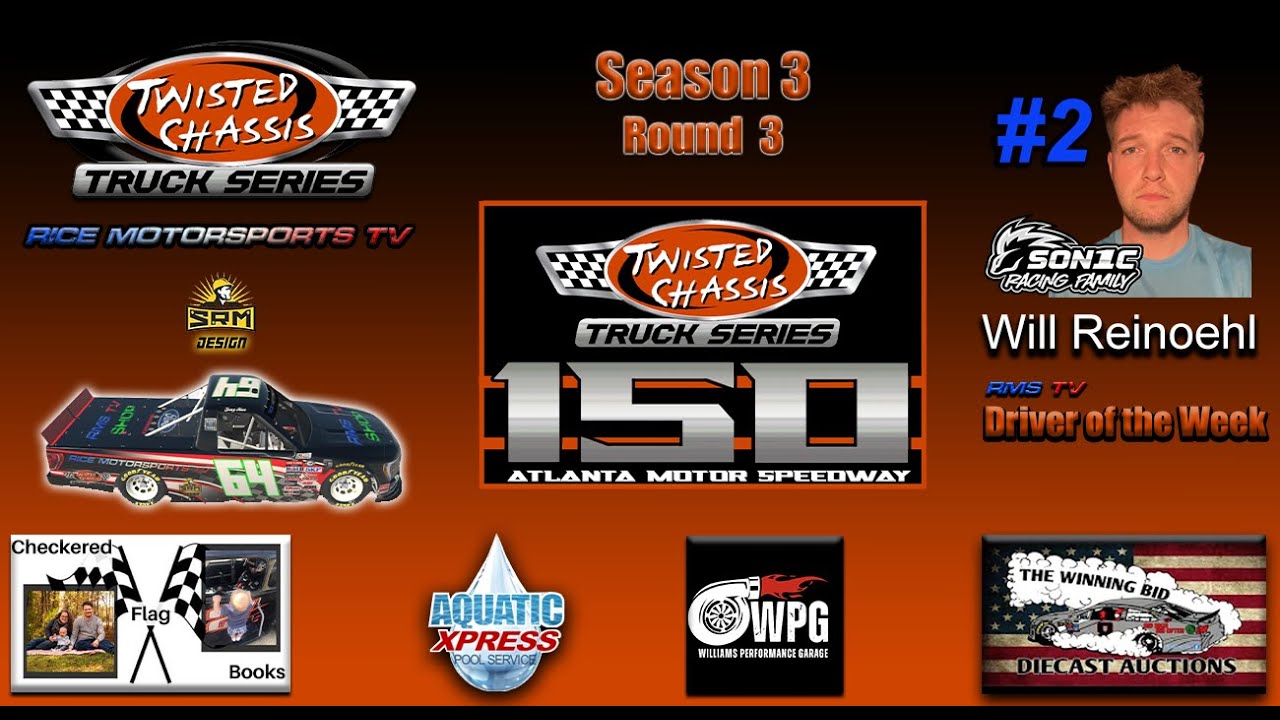 Twisted Chassis Truck Series Season 3 Round 3: TCTS 150 - YouTube