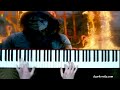 Dimmu Borgir piano (In Death's Embrace cover)