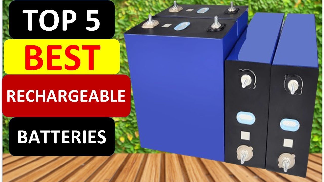 Top 5 Best Rechargeable batteries in 2024 - YouTube