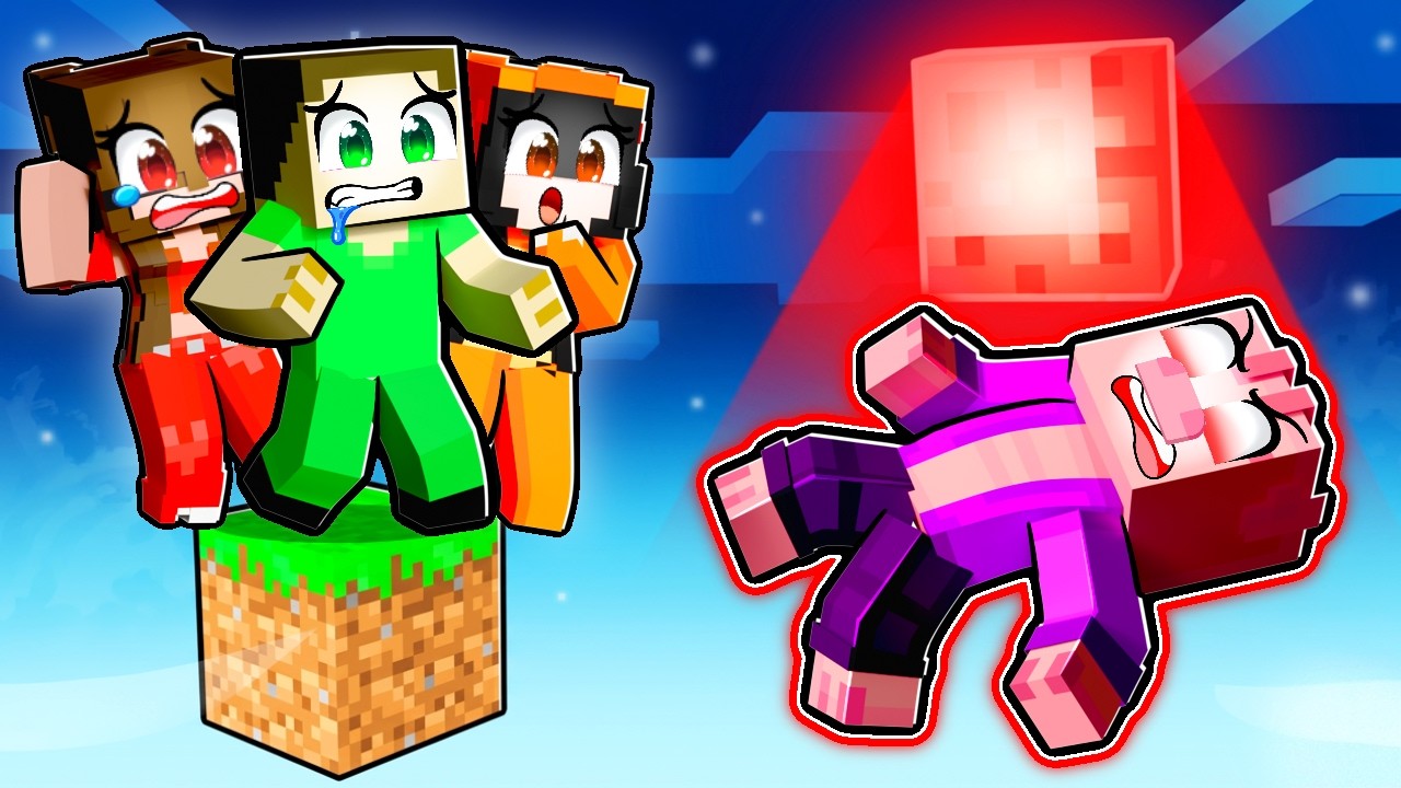 BOUCHAL je POSEDLÝ na JEDNOM BLOCKU v Minecraftu!