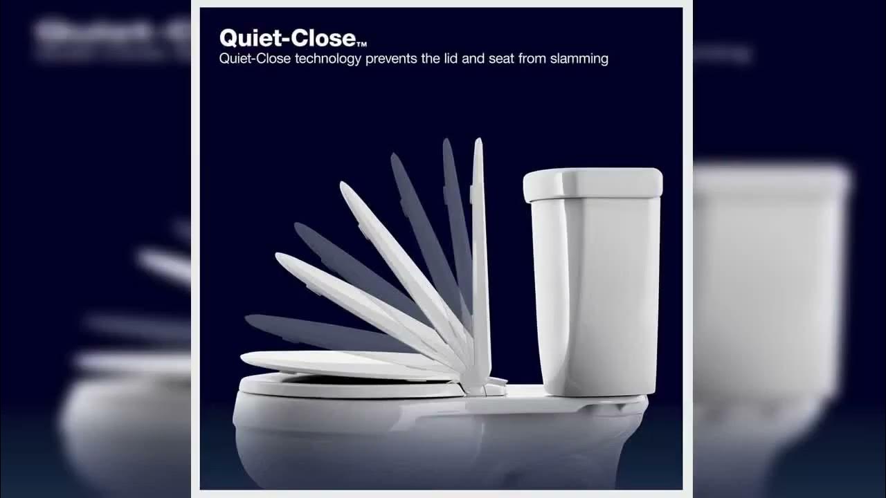 Great product Kohler K201100 Brevia Elongated Toilet Seat with Grip