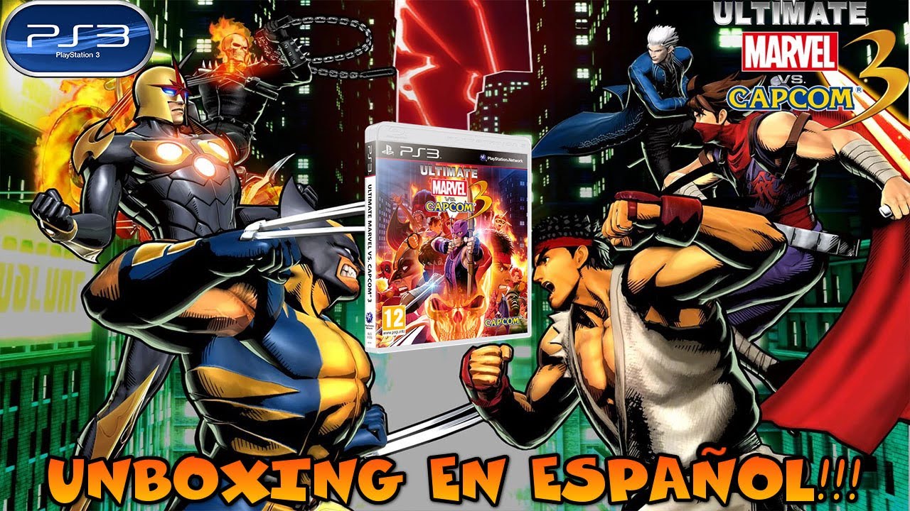 ULTIMATE MARVEL VS CAPCOM 3 | Unboxing en Español!!! (PS3) - YouTube
