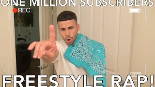 EPIC ONE MILLION SUBSCRIBERS FREESTYLE RAP!!
