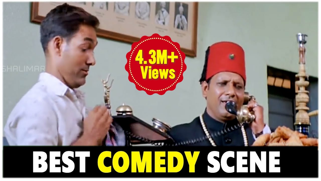 Hyderabadi Bakra Movie  Aziz Naser Comedy Scene With Drunker   Shalimar Hindi Movie