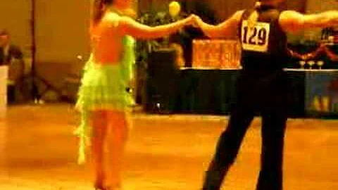 Allison Cox dancing at the San Francisco Autumn Cl...