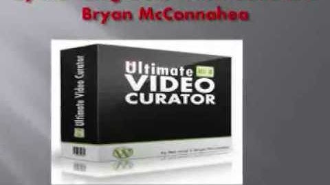Ultimate Video Curator - Wordpress Unique Content Plugin