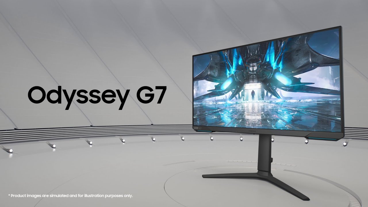32” Odyssey G70B 4K UHD IPS 144Hz 1ms(GtG) with G-Sync Gaming Monitor