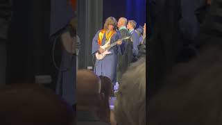 Student Rocks the National Anthem at Graduation