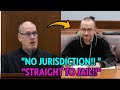 Judge SHUTS DOWN Sovereign Citizens No Jurisdiction Defense — Straight to Jail