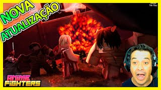 NOVA ATUALIZAÇÃO!!! ️ATTACK ON TITAN️️ANIME FIGTHERS SIMULATOR️ROBLOX