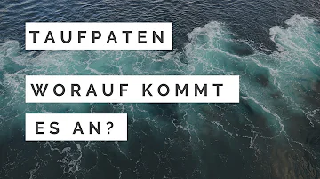 Ist ein Taufpate Pflicht?