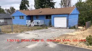 13016 26th Ave S. SeaTac WA. 98164