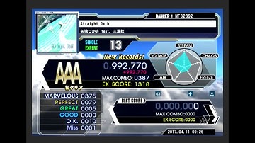[DDR A] - Straight Oath Expert AAA 992,770