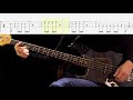 Bass TAB : While My Guitar Gently Weeps - The Beatles