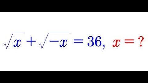 Amazing tricks on solving this radical equation