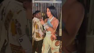 Cardi B dancing to Doja Cat’s “Get Into It Yuh”