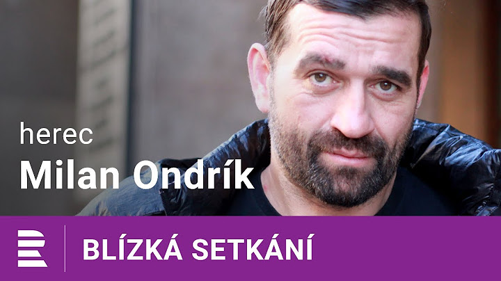 Milan Ondrík o filmu Černák: Nechtěli jsme obhajovat vraha, ale hovořit o naší temné minulosti