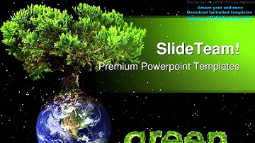Earth Green Tree Nature PowerPoint Templates Themes And Backgrounds ppt layouts